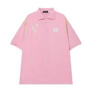 Áo Polo Banawa nam nữ unisex có cổ tay lỡ form rộng - Gothic Shirt