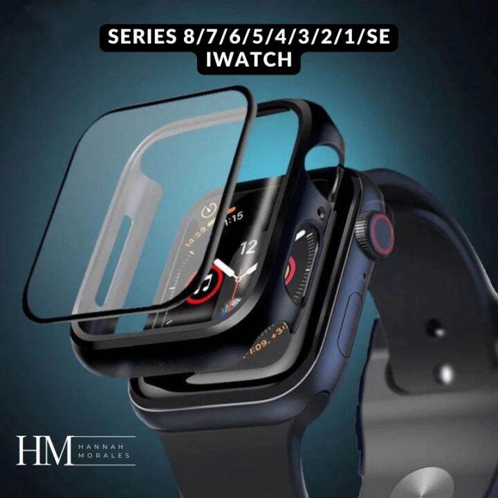 【Case】 Tempered Glass Screen Protector 45mm 44mm 42mm 41mm 40mm 38mm