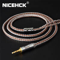 Nicehck C16-5 16 Core สายเคเบิล สีเงิน ผสมทองแดง 3.5 2.5 4.4 มม. Mmcx 2pin Qdc Nx 7 Pin สําหรับ Bl-03