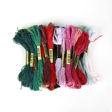 50 Skeins Embroidery Floss Thread Bracelet String With Needles For Friendship  Bracelet