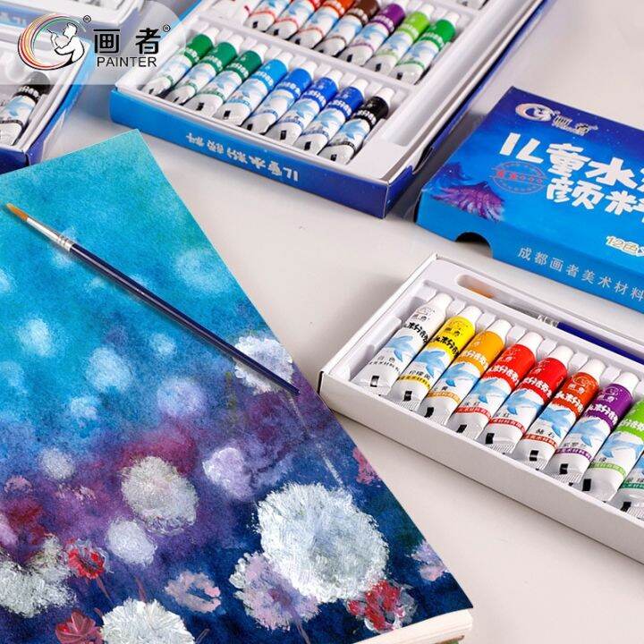 12-18-24-color-gouache-paint-set-color-strong-suitable-for-students-beginner-graffiti-painting-children-training-watercolor