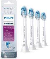 หัวแปรงสีฟันไฟฟ้าสำหรับ for Philips Sonicare G2 Optimal Gum Care (4 ชิ้น) รุ่น HX9034/65 สีขาว