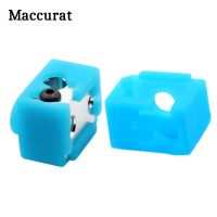 Newprodectscoming 1PC E3D V6 Silicone Cover Sock Case Protective For Heated Block Warm Keeping Blue Cover For Reprap 3D Printer Parts