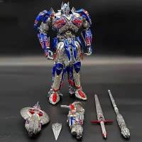 Bs03 Transformers ของเล่น Knight Optimus Prime หุ่นยนต์รุ่น Hand-Made Ut Modified Version Boy Children S Car