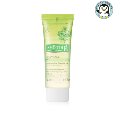 Smooth E Babyface Gel - สมูทอี เบบี้เฟส เจล เจลล้างหน้า 1.5 Oz. / 3.3 Oz. / 5.5 Oz. [HHTT]