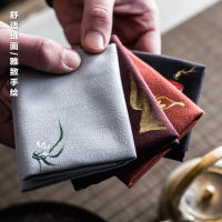 Chinese absorbent tea towels tea cloth tablecloth high-end tea pot towel Zen Kung Fu tea set accessories towel tea napkin