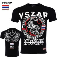 Rashguard Jiu Jitsu Tiger Muay Thai เสื้อแขนสั้น Professional BJJ มวย T เสื้อสำหรับชาย MMA การฝึกอบรมการแข่งขันเสื้อผ้า