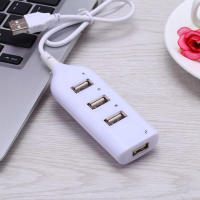 Wired Micro USB USB Combination Hub 2.0 4-Port จำหน่าย Multi Hub Splitter Power สำหรับคอมพิวเตอร์พีซี