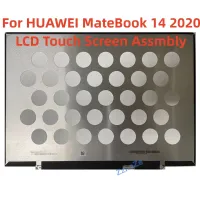 14.0ชุดดิจิไทเซอร์หน้าจอสัมผัส LCD สำหรับ HUAWEI Matebook 14 2020 KLVC-WAH9L เปลี่ยนแผงจอแสดงผล TV140WTM-NH0 2160X1440