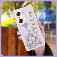 Cartoon for girl Phone Case For Huawei Honor60 protective case phone case imitation leather Skin-friendly feel cute