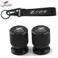 ↂ☇✴ For Kawasaki Z 750 Z750 Newest Motorcycle Accessories Wheel Tire Valve Stem Caps Cover Embroidery Key Hold Ring Chain Keychain