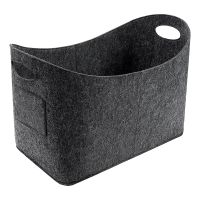 Felt Bag Firewood Bag Foldable Wood Basket Felt Shopper Shopping Bag Multifunctional Firewood Bag