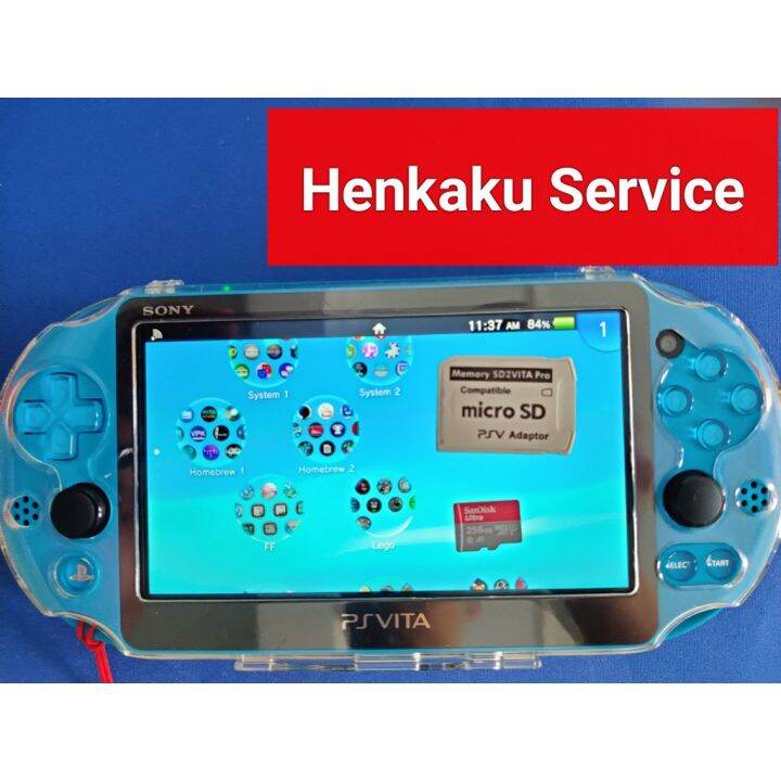 PS Vita Mod Henkaku Jailbreak Service firmware 3.74 Lazada