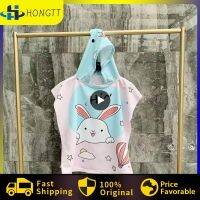 【CC】﹉◙  Bathrobe Warmth Retention Cloak Drying Skin-friendly Cartoon Beach Printing