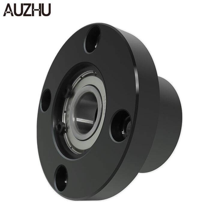 auzhu-brd-bearings-with-housings-double-shielded-flange-bearing-seat-assembly-with-buckle-ring-dia-20-25-30-35-40-45-50mm