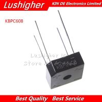 10PCS KBPC608 KBPC-608 KBPC 608 6A 800V Single Phases Diode New Original WATTY Electronics