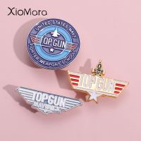 hot【DT】 Top Gun Maverick Enamel Pins Custom Battleships Logo Brooch Lapel Badges Jewelry Enthusiasts