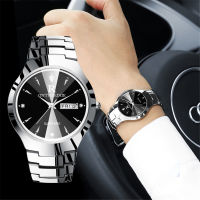 2023 Luxury nd Lover Watch Pair Waterproof Tungsten Steel Men Women Couples Lovers Watches Set Wristwatches Relogio Feminino