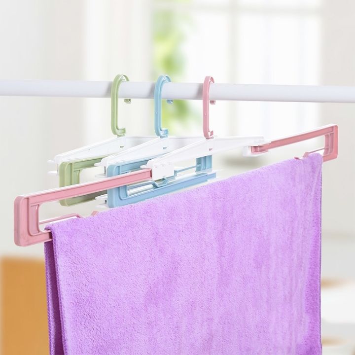 creative-durable-multi-use-folding-expandable-clothes-hanger-towel-rack-extendable-sheets-blanket-drying-rack