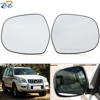 ZUK แว่นตาเลนส์กระจกมองหลังสำหรับประตูด้านนอกในรถยนต์สำหรับ TOYOTA LAND CRUISER PRADO LC120 2003 2004 2005 2006 2007 2008 2009