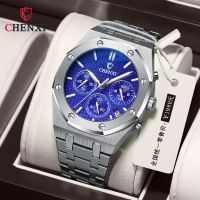 Dawn watch cross-border hot style multi-functional sports watches men watches wholesale steel strip waterproof quartz watch --238812Hot selling mens watches☢