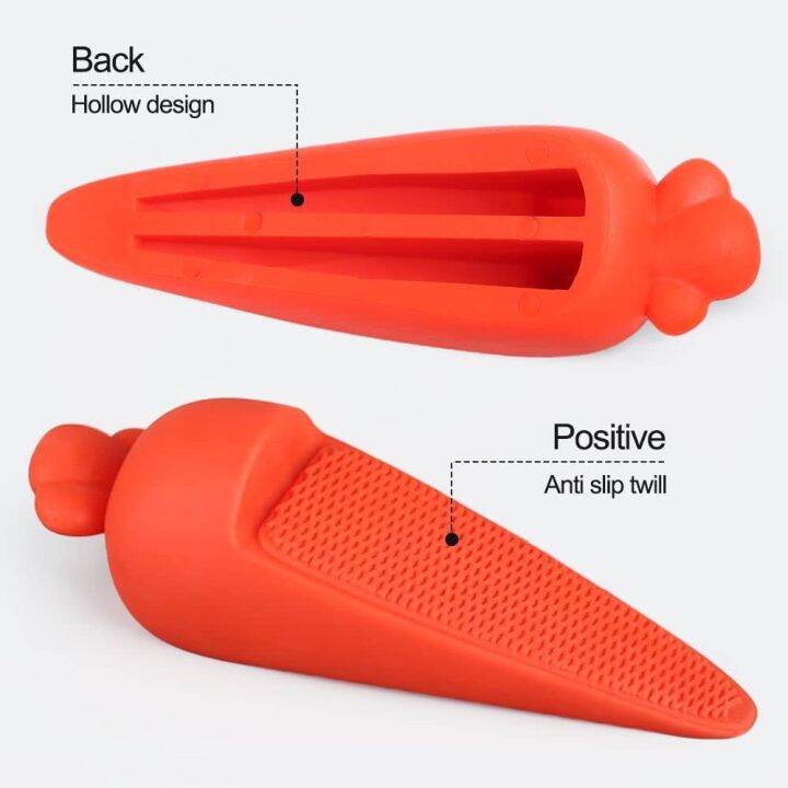 carrot-silicone-door-stop-door-bottom-clearance-within-0-98-amp-quot-door-wedge-stoppers-floor-works-on-all-floor-types-with-holder-decorative-door-stops