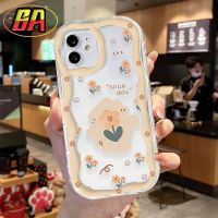 เคส Xiaomi Redmi โน๊ต11 Pro Note 11S Note 10S Note 9 Pro Note 8 Pro Note 12 4G 3D น่ารักขนาดเล็กการ์ตูนแฟชั่นเคสโทรศัพท์ภาพดอกไม้นิ่มป้องกันด้านหลัง