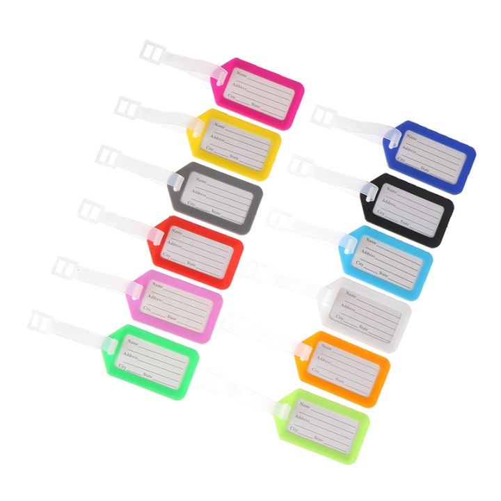 hot-dt-10pcs-luggage-tag-suitcase-label-baggage-boarding-name-id-address-holder-accessories