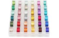 【YD】 36 Differen Color Metallic Embroidery Weaving Thread String Sewing Tatting Yarn