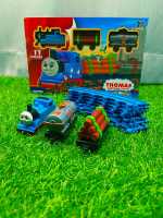 สินค้าพร้อมส่ง รถไฟ THOMAS CARTOON TRAIN  3 โบว์ลิ่ง พร้อมราง 11 ชิ้น ต่อเป็นวงกลม ของเล่นเด็ก เล่นเพื่อความเพลิดเพลินเล่นได้ทั้งเด็กชายและหญิง