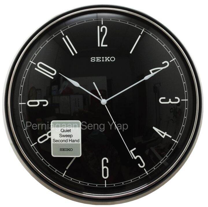 100% Original Seiko Wall Clock QXA755 Japan Quiet Sweep second hand Analog  Jam Dinding Seiko | Lazada