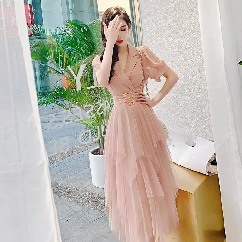 korean tulle dress