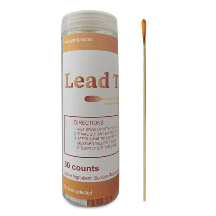 Lead Paint Test Kit with 30 Pcs Test Swabs Instant Lead Test Kit for