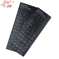 SR Vietnam Matte Black Stickers 1.3*1.1 CM Protective Film Layout Button Letters For Macbook Computer Laptop Accessorie Keyboard