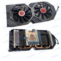 ใหม่เอี่ยม XFX/XFX RX580 588 590 8G หมาป่าสีดำการ์ดจอ CF1010U12S พัดลมระบายความร้อน (ดั้งเดิมและของแท้รับประกัน3ปี