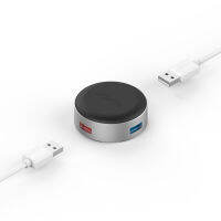 ORICO ANS1 อลูมิเนียมอัลลอยด์ 3 พอร์ต USB3.0 HUB พร้อมขาตั้งแล็ปท็อป 4*ตัวแยก USB ตัวยึดเอนกประสงค์ HUB