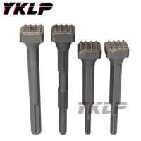 Alloy Point Groove Gouge Flat Round Chisel Electric Hammer Drill Bit Stone SlabBridgeWallCement Pavement Chisel 1PC