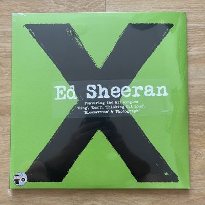 แผ่นเสียง Ed Sheeran  ‎ X , 2 × Vinyl, 12",  Album, Gatefold , made in EU แผ่นเสียง,มือหนึ่ง ซีล