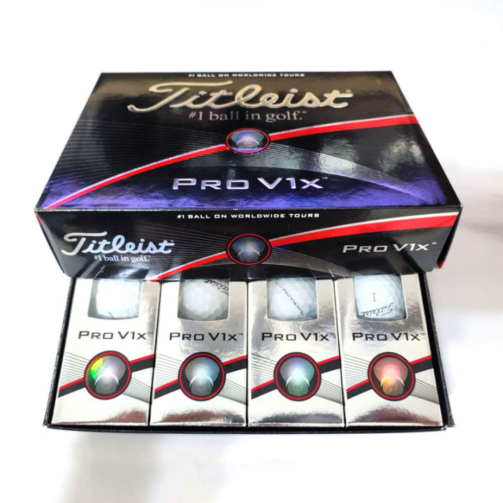 ลูกกอล์ฟ-ไทเทอรีส-pro-v1x-titleist-pro-v1x-golf-balls