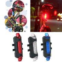 ✻✿ Bike Rear Light USB Rechargeable 4 Modes 5 LED Flash Bike Cycle Red Rear Tail Back Light Lamp High-brightness Energy-saving LED