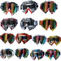 รถจักรยานยนต์ Windproof ครีมกันแดด Scratch-Proof UV Goggles Off-Road Helmet Goggles แว่นตากันแดดขี่ Eyepieces