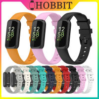 สายนาฬิกาซิลิโคนสำหรับ Fitbit Inspire3 Inspire 3 Smartwatch สายนาฬิกายางทนทานสร้อยข้อมือ Soft TPU สายรัดข้อมือที่มีสีสัน Belt