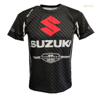 New！2023！Lin Yin Suzuki Avenue gsx-r Hayabusa Motorcycle T-shirt High quality products （Freeprinting of names）