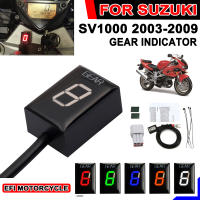 1-6เกียร์ไฟแสดงสถานะสำหรับ Suzuki SV1000 SV 1000 2003 2004 2005 2006 2007 2008 2009อุปกรณ์เสริมรถจักรยานยนต์ Ecu Direct Mount