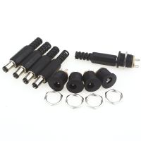 10 pcs 12V 3A Plastic Male Plugs + Female Socket Panel Mount Jack DC Power Connector Electrical Supplies  Wires Leads Adapters