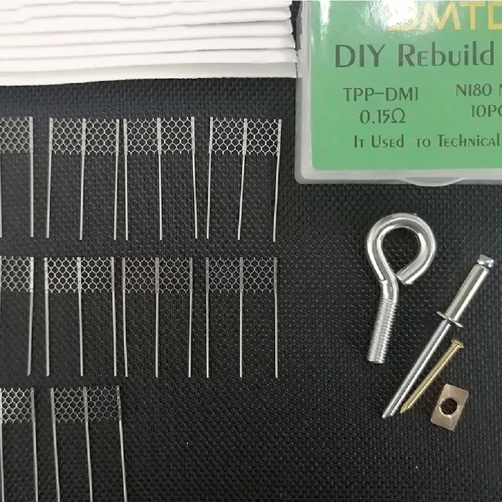 [Ship Today] BMTD NI80 Mesh 0.15ohm OCC Coil DIY Rebuild Kit For TPP ...