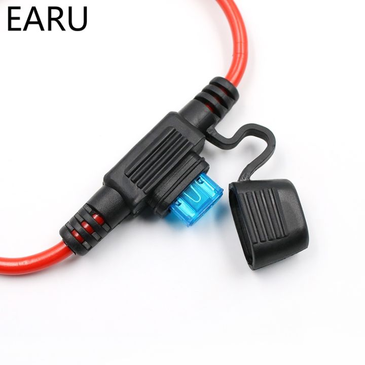 yf-12v-car-fuse-holder-socket-tap-micro-mini-standard-atm-with-10a-motorcycle-motorbike
