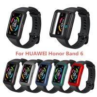 นาฬิกาสำหรับ HUAWEI Honor Band 6ป้องกันกรณีที่เปลี่ยนฝาครอบ PC Shell อุปกรณ์เสริม