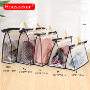 Houseeker Waterproof Handbag Purse Storage Organizer Transparent Anti
