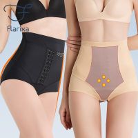 Flarixa เอวสูง Slimming Sheath ผู้หญิง Flat Belly Shaping กางเกงหัวเข็มขัดเอวเทรนเนอร์ Body Shaper Tummy Hip Lifter กางเกง